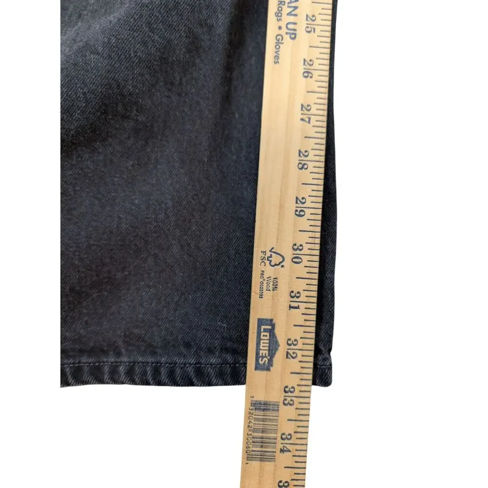 Levi’s 501 XX Button Fly 100% Cotton Black Denim Jeans 38X34 Y2K